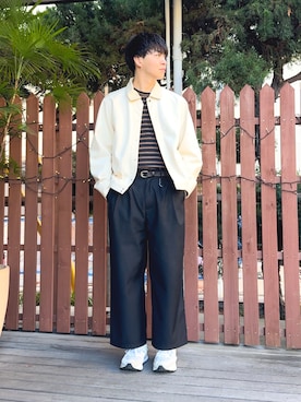 「saby（サバイ）のアイテム」を使った、けいさん（メンズ・177cm）の冬コーディネート