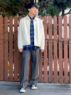 「saby（サバイ）のアイテム」を使った、けいさん（メンズ・177cm）の冬コーディネート