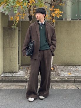 けいさん（メンズ・177cm）の秋コーディネート