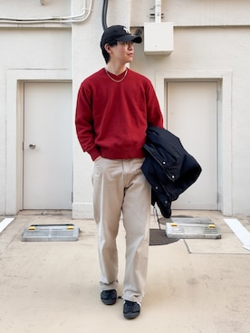 けいさん（メンズ・177cm）の秋コーディネート