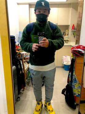 「FOG ESSENTIALS（エフオージーエッセンシャルズ）のアイテム（帽子）」を使った、go GT 0206さん（メンズ・166cm）の冬コーディネート
