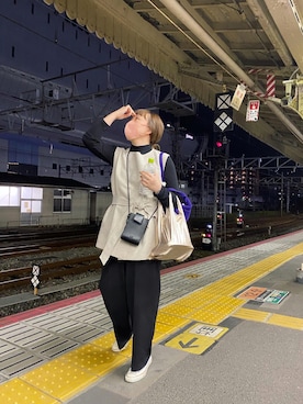 カガヤさん（レディース・162cm）の秋コーディネート