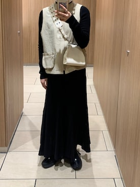 「BIGOTRE」｜もえ香さん（レディース・156cm）の冬コーディネート