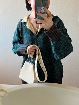 「BIGOTRE」｜もえ香さん（レディース・156cm）の冬コーディネート