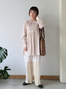 asukaさん（レディース・158cm）の春コーディネート