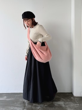 「Crisp（クリスプ）のアイテム」を使った、asukaさん（レディース・158cm）の秋コーディネート