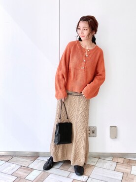 「クリスプ」｜「アイテム（その他シューズ）」を使った、asukaさん（レディース・157cm）の秋コーディネート