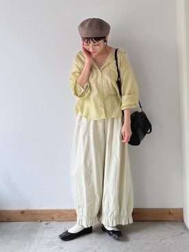 「クリスプ」｜asukaさん（レディース・158cm）の夏コーディネート