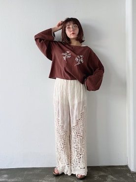 「ナチュラルスタイル」｜asukaさん（レディース・158cm）の秋コーディネート