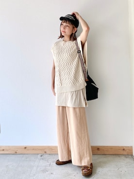 asukaさん（レディース・157cm）の夏コーディネート