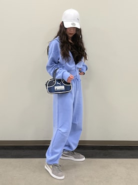 PUMAさん（レディース・154cm）の春コーディネート