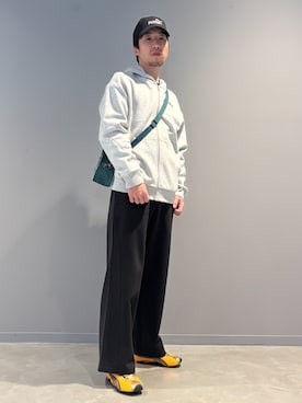 「PUMA（プーマ）のアイテム（バッグ）」を使った、PUMAさん（メンズ・172cm）の春コーディネート