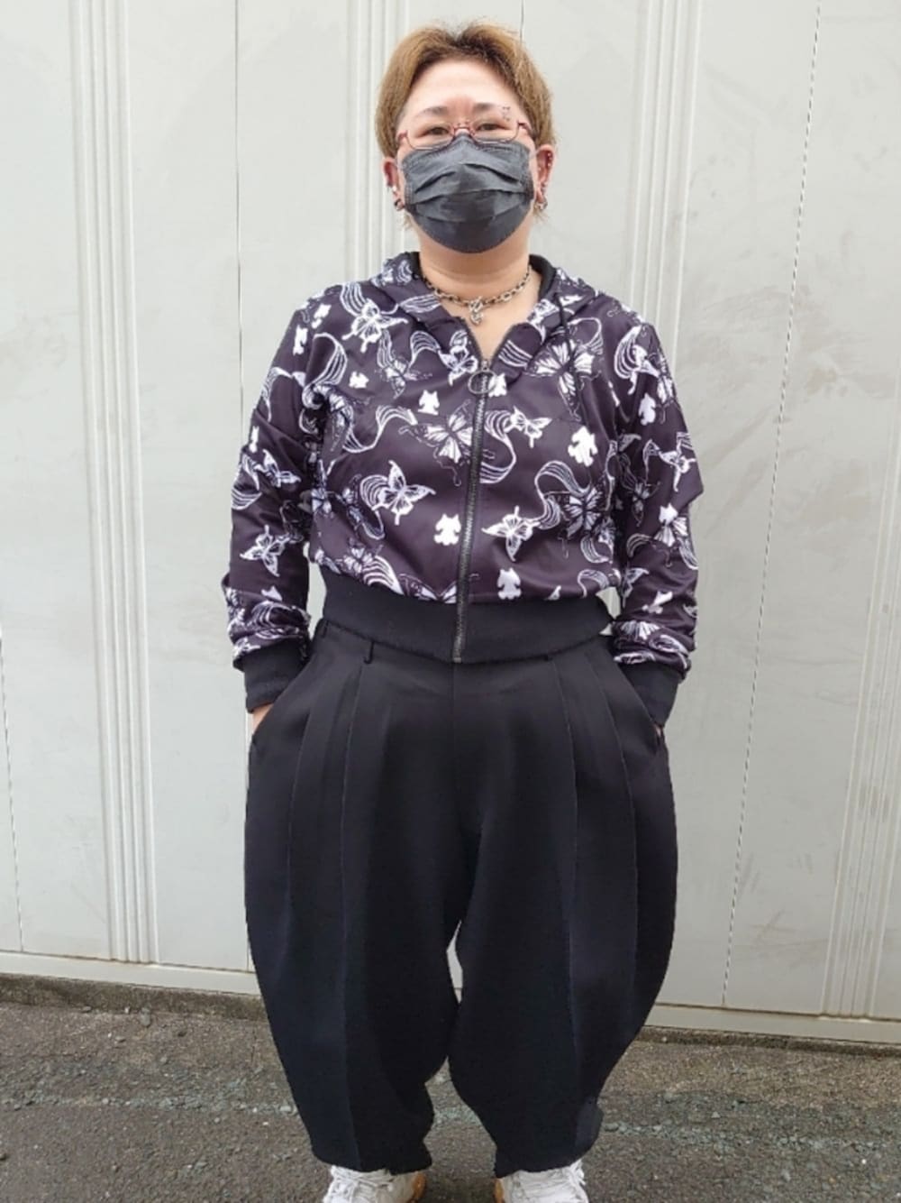 ギャルソン　パンツ　ボンタン コムデギャルソン お洒落なパンツ （COMME des GARCONS