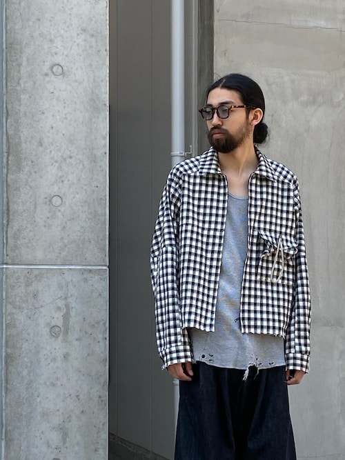 Toironier/トワロニエ/Denim 2Tuck Side Tuck Pants