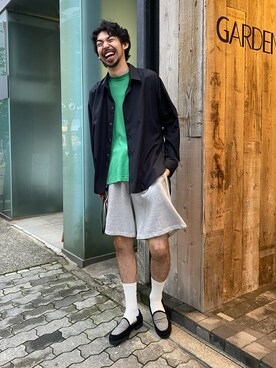 アスガルさん（メンズ・185cm）の夏コーディネート