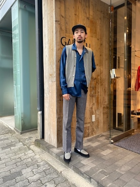 アスガルさん（メンズ・185cm）の夏コーディネート