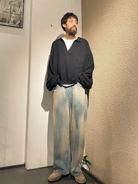 「アイテム（その他シューズ）」を使った、アスガルさん（メンズ・185cm・20代）の秋コーディネート