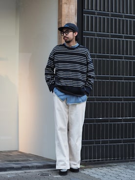 アスガルさん（メンズ・185cm）の夏コーディネート