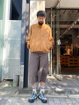 「アイテム（Tシャツ/カットソー）」を使った、アスガルさん（メンズ・185cm）の夏コーディネート