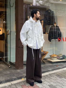 アスガルさん(メンズ・185cm)の冬コーディネート