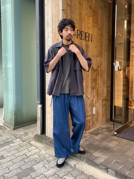 アスガルさん(メンズ・185cm)の夏コーディネート