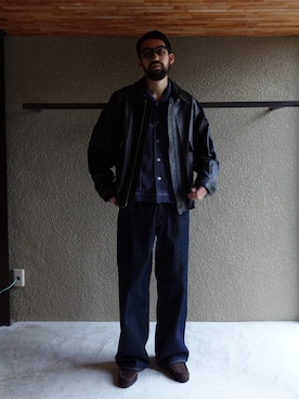 アスガルさん(メンズ・185cm)の冬コーディネート