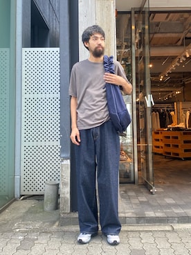 「アイテム（パンツ）」を使った、アスガルさん（メンズ・185cm）の夏コーディネート