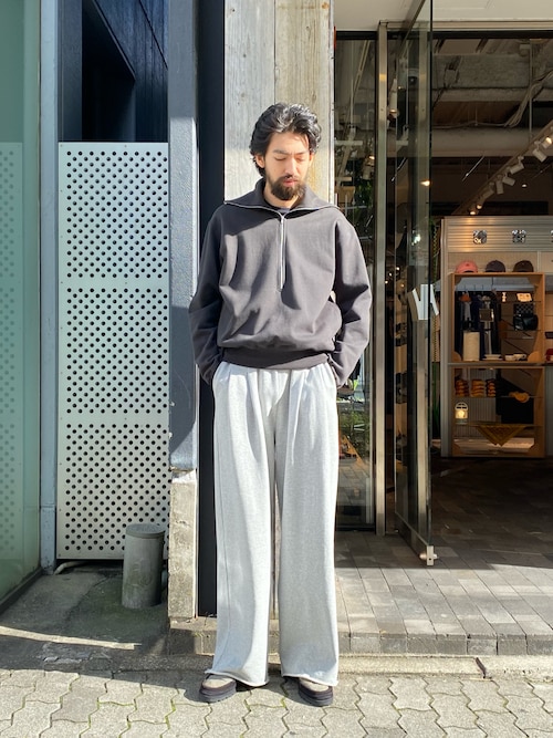 Toironier/トワロニエ/Half Zip Sweat Shirts（スウェット