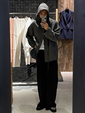 「blohm」｜「アイテム（ジャケット/アウター）」を使った、アスガルさん（メンズ・185cm）の夏コーディネート