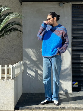 「A.P.C.（アーペーセー）のアイテム」を使った、アスガルさん（メンズ・185cm）の冬コーディネート