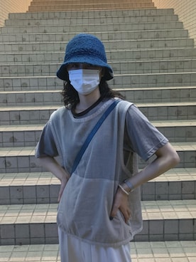 MIKAさん（レディース・159cm）の夏コーディネート