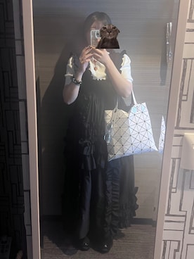 「アイテム（バッグ）」を使った、Yさん（レディース・153cm）の夏コーディネート