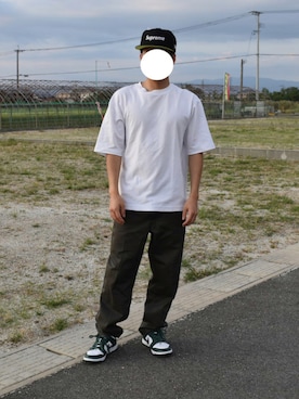 かいとさんの「NIKE DUNK LOW RETRO」を使ったコーディネート