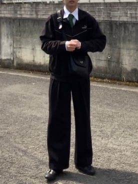 「春服デビュー宣言」｜「アイテム（ネクタイ）」を使った、ふゆさん（メンズ・170cm）の春コーディネート