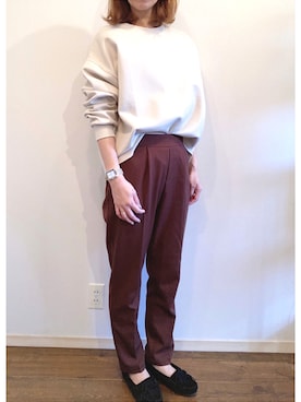 みさちさん（レディース・164cm）の秋コーディネート