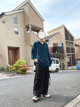 「CASPER JOHN」｜「アイテム（アナログ腕時計）」を使った、Nisssy＊さん（メンズ・158cm）の夏コーディネート