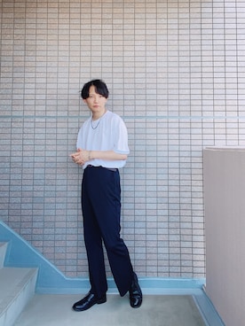「BTS」｜「アイテム（アクセサリー）」を使った、たくみさん（メンズ・168cm）の夏コーディネート