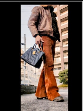 「HERCULES（ヘラクレス）のアイテム」を使った、けいとんさん（メンズ・167cm）の冬コーディネート