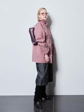 「CITYSHOP」｜SAKURAKOさん（レディース・165cm）の秋コーディネート