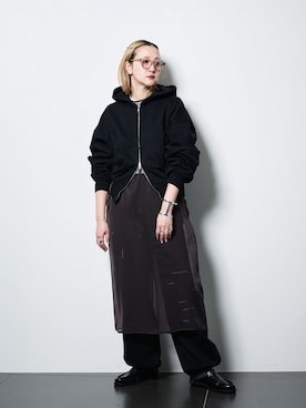 「TANAKA（タナカ）のアイテム」を使った、SAKURAKOさん（レディース・165cm）の冬コーディネート