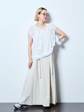 SAKURAKOさん（レディース・165cm）の夏コーディネート