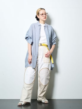 「Floyd（フロイド）のアイテム」を使った、SAKURAKOさん（レディース・165cm）の春コーディネート