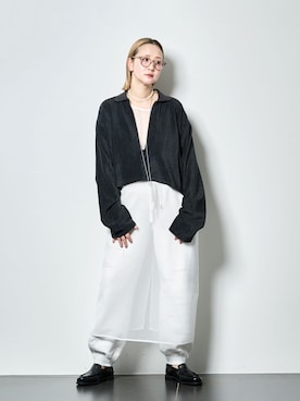 「TANAKA（タナカ）のアイテム」を使った、SAKURAKOさん（レディース・165cm）の冬コーディネート
