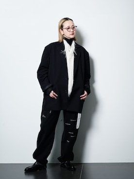 「TANAKA（タナカ）のアイテム」を使った、SAKURAKOさん（レディース・165cm）の冬コーディネート