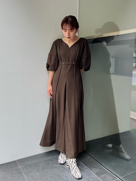 「アイテム（ブーツ）」を使った、yukisugasawaさん（レディース・155cm・30代）の秋コーディネート