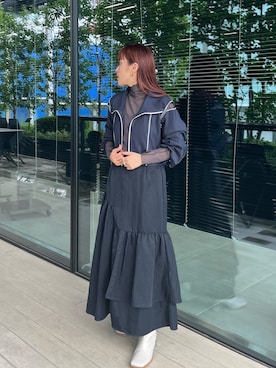 「アイテム（トップス）」を使った、yukisugasawaさん（レディース・155cm・20代）の秋コーディネート