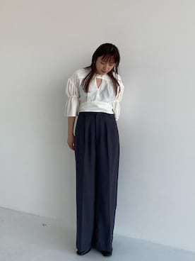 「アイテム（ワンピース/ドレス）」を使った、yukisugasawaさん（レディース・155cm・30代）の春コーディネート