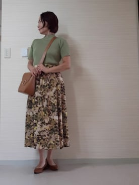 「BELLMER（ベルメール）のアイテム」を使った、tomonsさん（レディース・155cm）の秋コーディネート