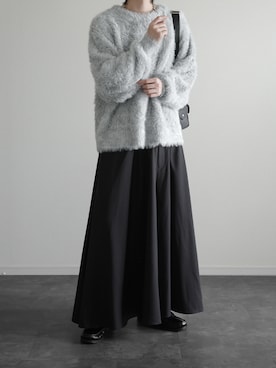 「アイテム（ローファー）」を使った、ぴたんさん（メンズ・173cm）の冬コーディネート