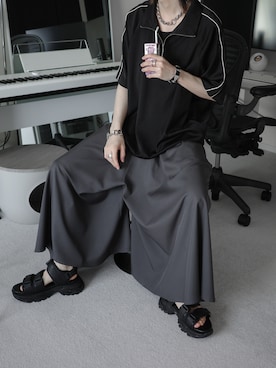 「KUUUPY（クーピー）のアイテム」を使った、ぴたんさん（メンズ・173cm）の春コーディネート